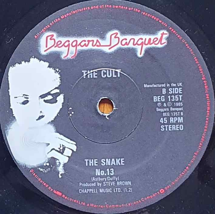 BEG 135 T She sells sanctuary The Cult Label